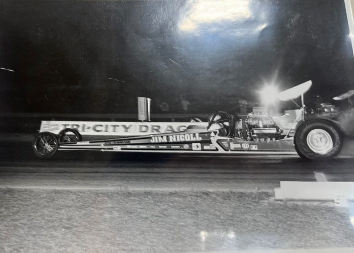 Tri-City Dragway - Ed Quick - Jake Bril - John Pitts Vintage Photo